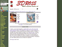 Tablet Screenshot of 3drose.com